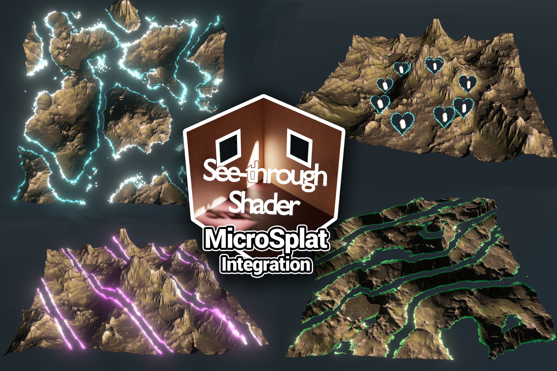See-through Shader MicroSplat Integration