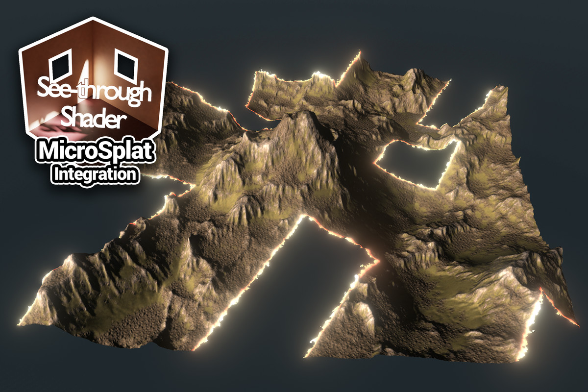 See-through reveal on MicroSplat terrain