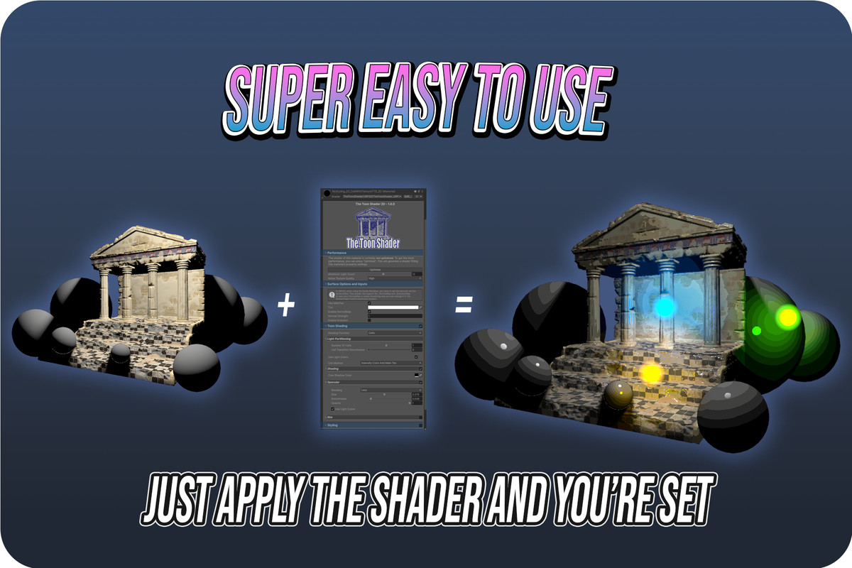 Toon Shader 2D sample