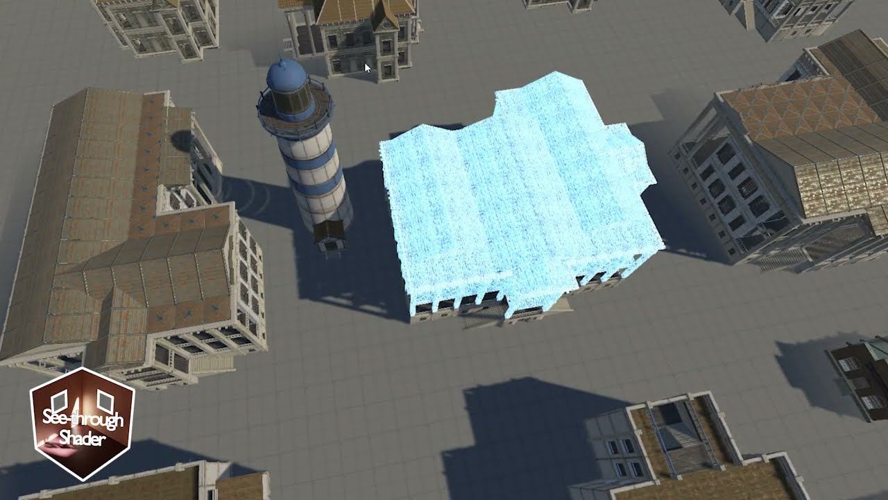 See-through Shader demo video 2